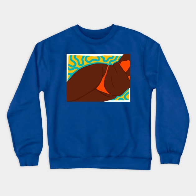 Brazil body Crewneck Sweatshirt by Ella Byworth 